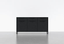 Load image into Gallery viewer, Black Leather/ Matte Black