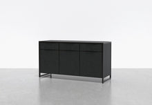 Load image into Gallery viewer, Black Leather/ Matte Black