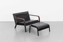 Load image into Gallery viewer, Black Leather/ Uhuru Black